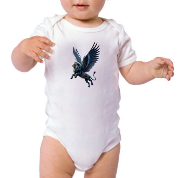 Body infantil Leao alado - Imagem 3