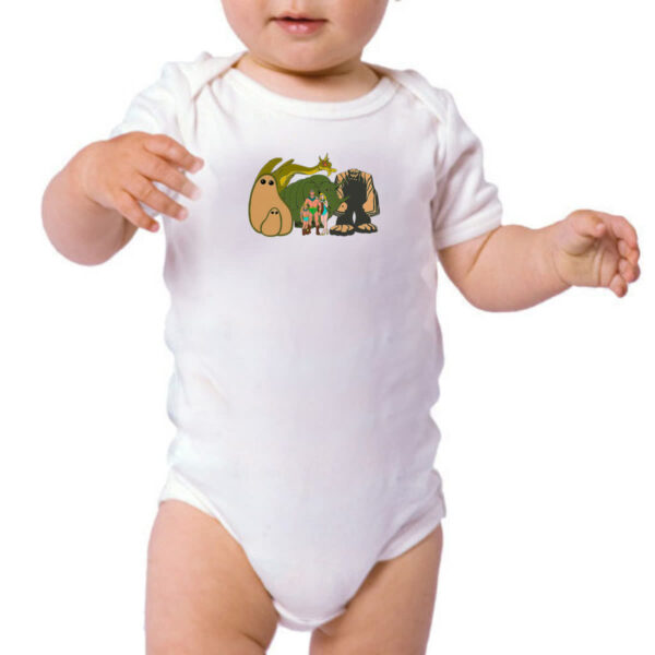 Body infantil Nostalgia Os Herculoides Time - Imagem 3