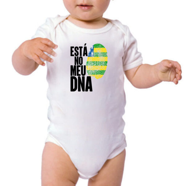 Body infantil Esta no meu DNA Goias - Imagem 3