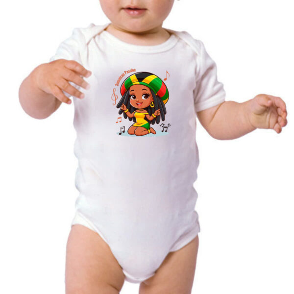 Body infantil Jamaixa Paixao Reggae - Imagem 3