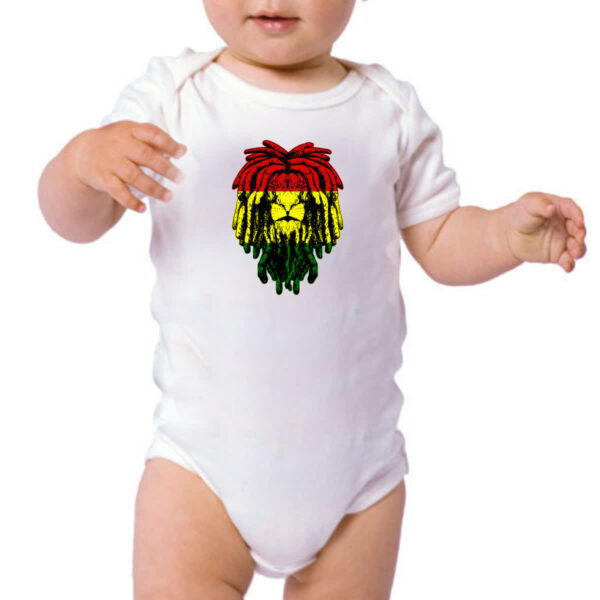 Body infantil Leao Rastafari - Imagem 3