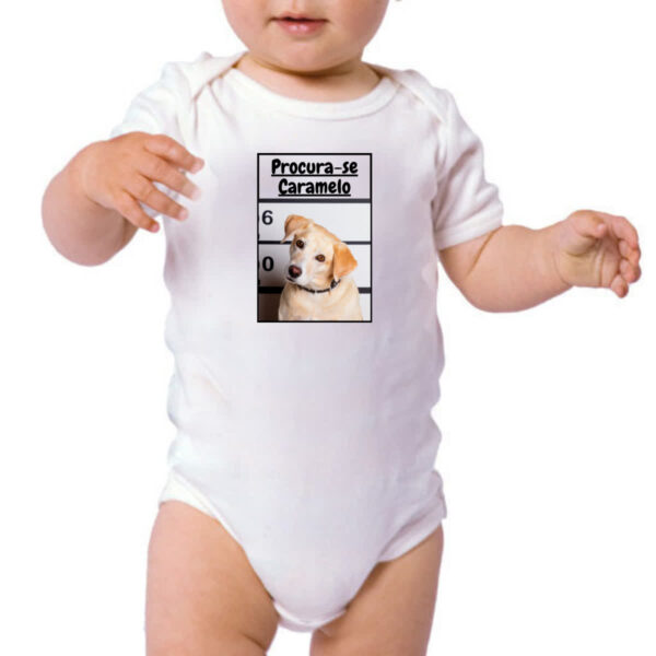 Body infantil Procura-se um caramelo - Imagem 3