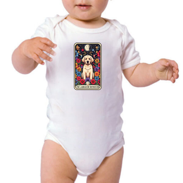 Body infantil Taro cachorro Labrador - Imagem 3