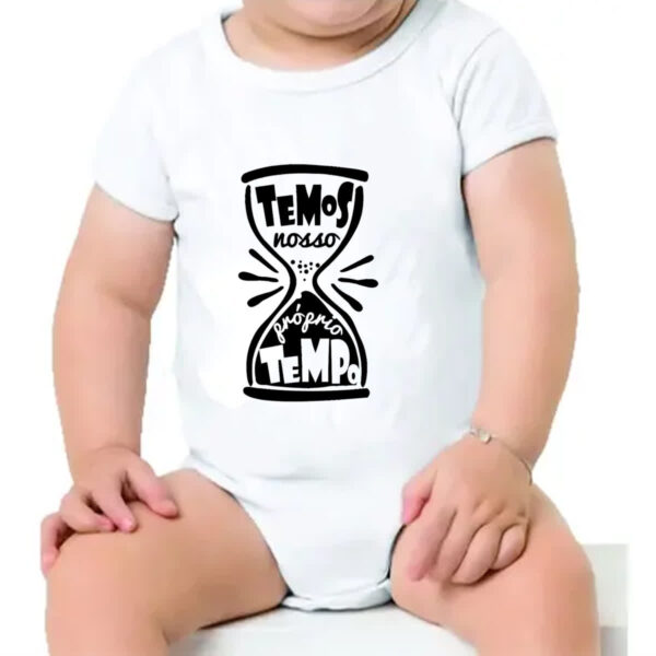 Body infantil Temos nosso proprio tempo - Imagem 4