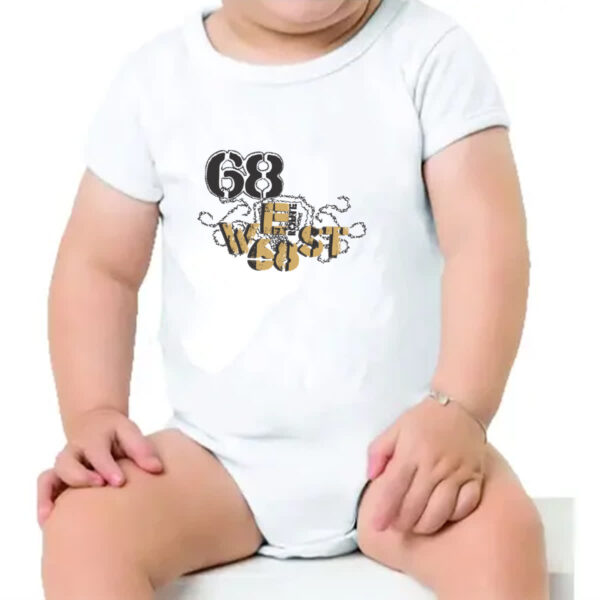 Body infantil 68 West Route - Imagem 4