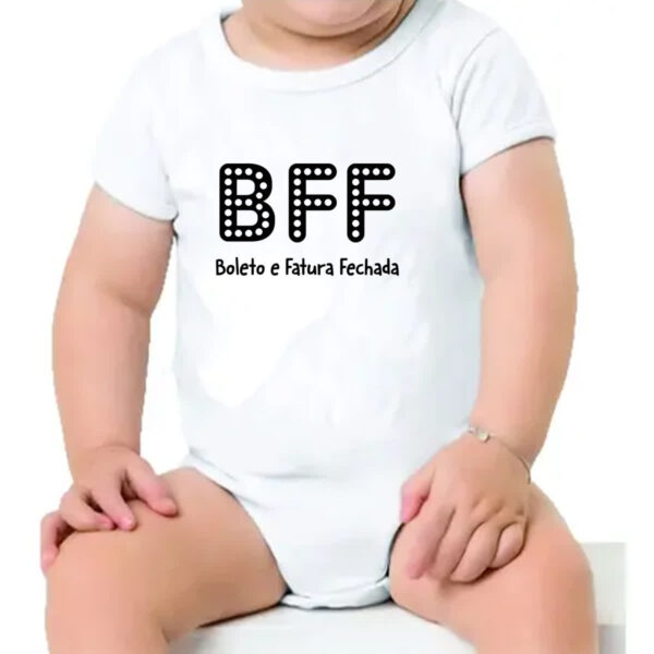Body infantil BFF Boleto Fatura Fechada - Imagem 4