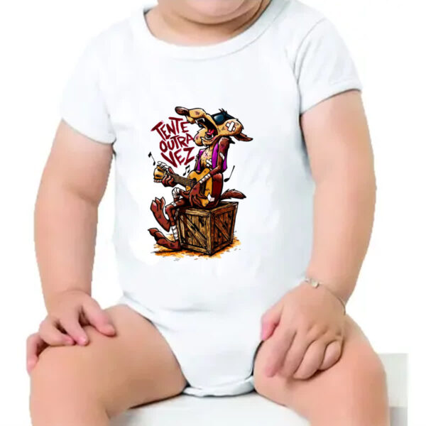 Body infantil Tente outra vez - Coyote - Imagem 4