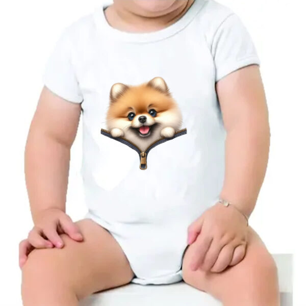Body infantil Spitz Alemao no Ziper - Imagem 4