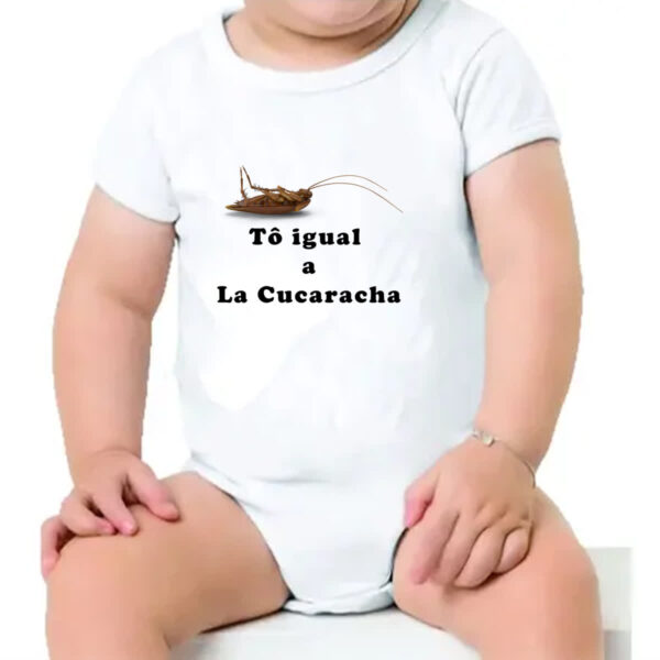 Body infantil To igual a La cucaracha - Imagem 4