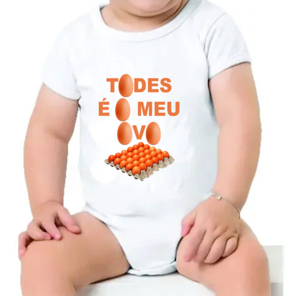 Body infantil Todes e o meu ovo - Imagem 4