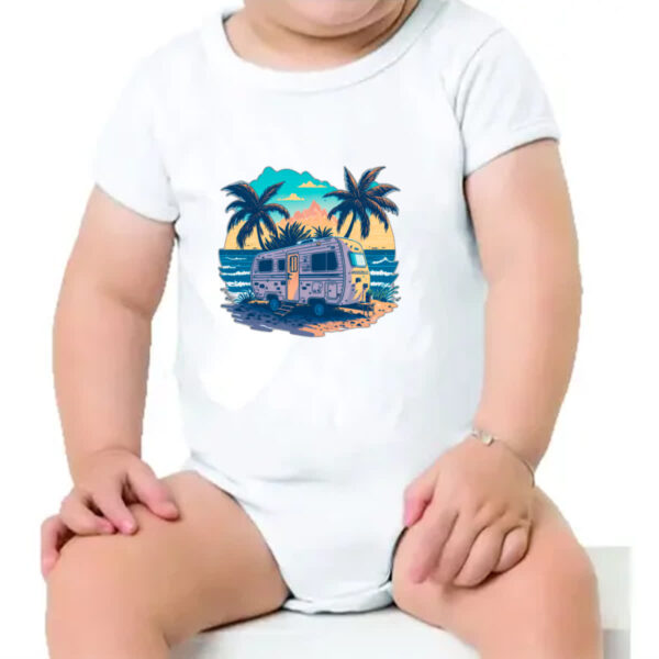 Body infantil Trailer Sunset Arte - Imagem 4