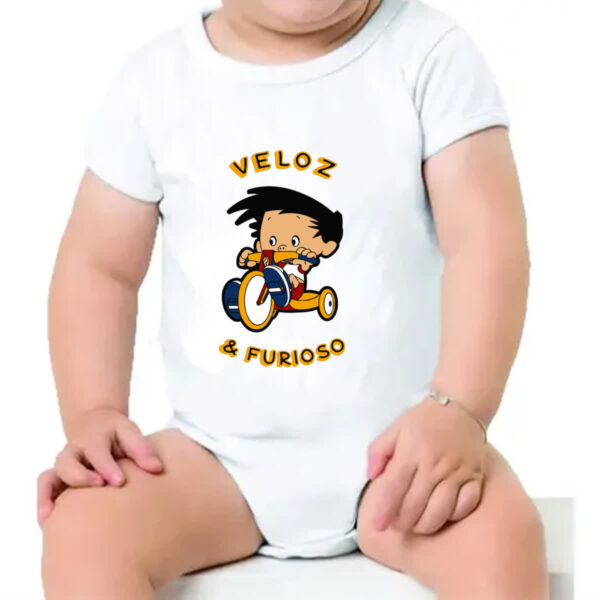 Body infantil Veloz e furioso - Imagem 4
