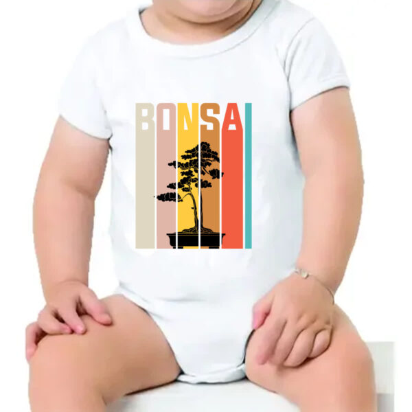 Body infantil Bonsai vintage - Imagem 4
