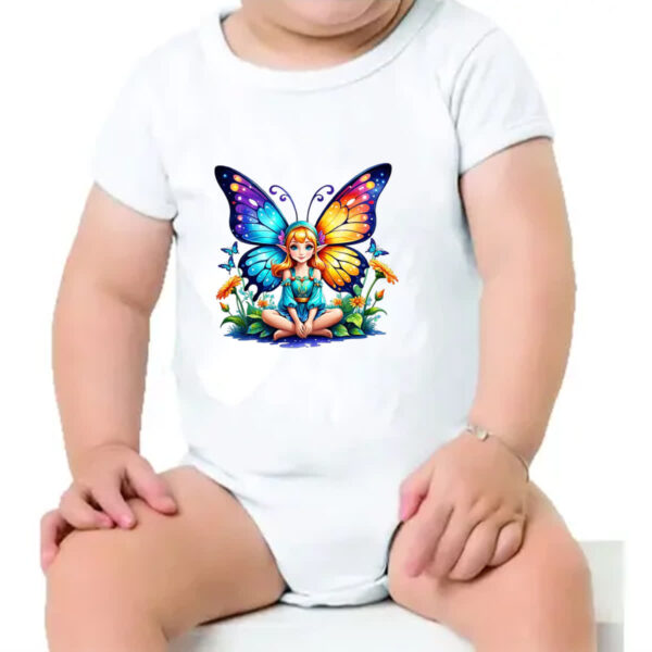 Body infantil Borboleta elfo fofinha - Imagem 4