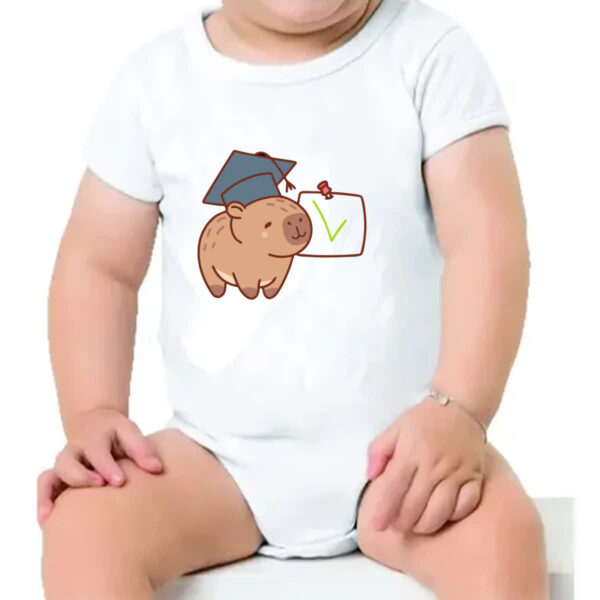 Body infantil Capivara Formando - Imagem 4