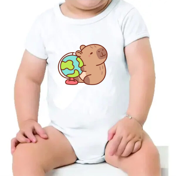 Body infantil Capivara Globo - Imagem 4