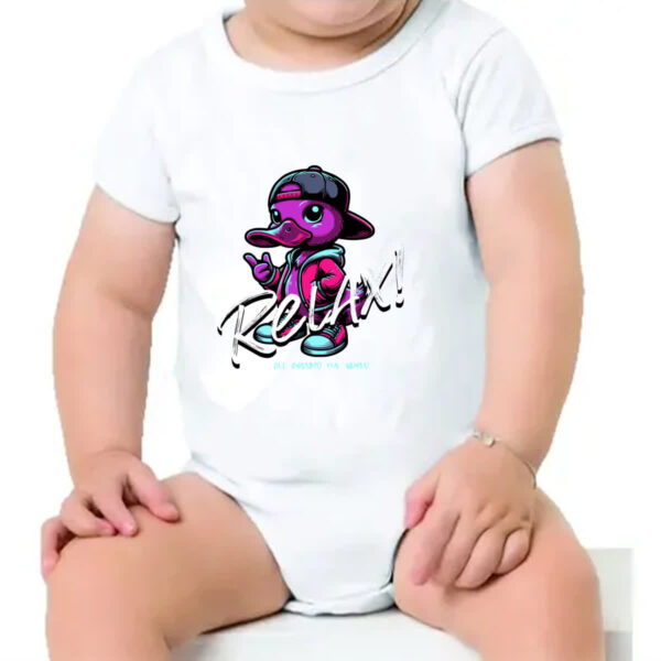 Body infantil Duck relax - Imagem 4