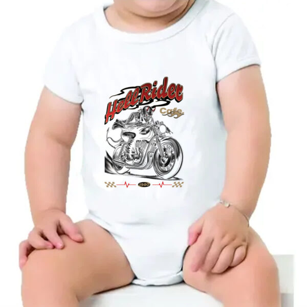 Body infantil Hell Rider - Imagem 4