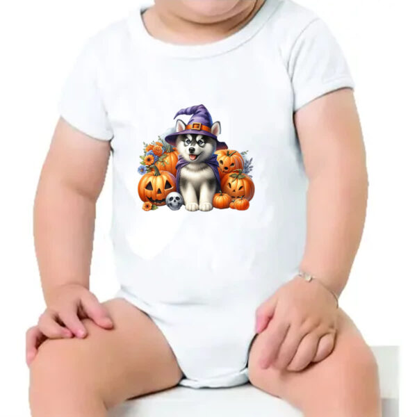 Body infantil Husk Halloween - Imagem 4