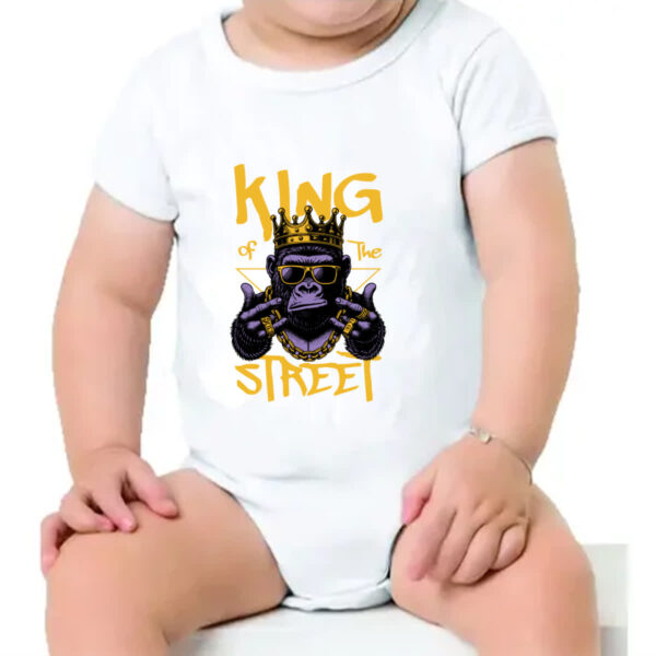 Body infantil King of the Street - Imagem 4