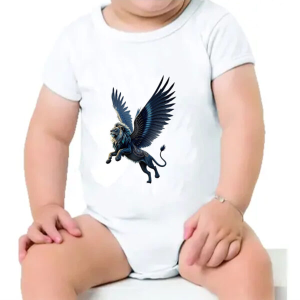 Body infantil Leao alado - Imagem 4
