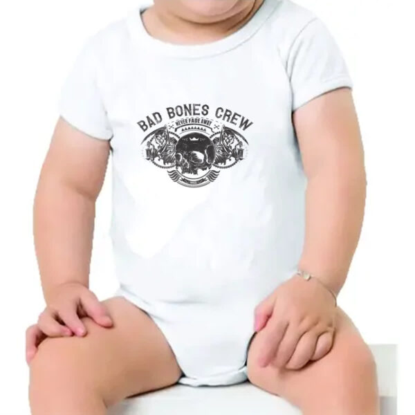 Body infantil Bad bones crew - Imagem 4