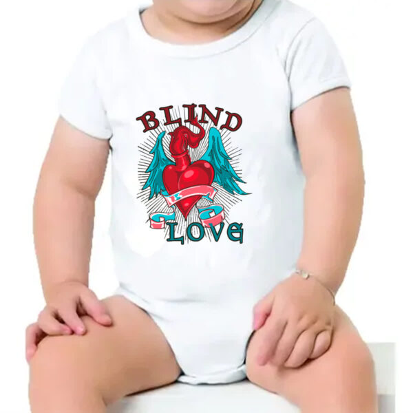 Body infantil Blind love - Imagem 4