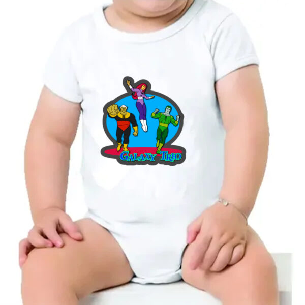 Body infantil Nostalgia Galaxy Trio - Imagem 4
