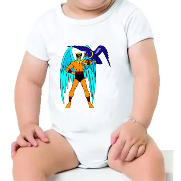 Body infantil Nostalgia Homem Passaro - Imagem 4