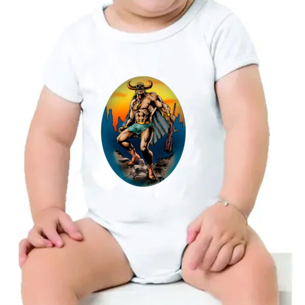 Body infantil Nostalgia Mightor Sunset - Imagem 4