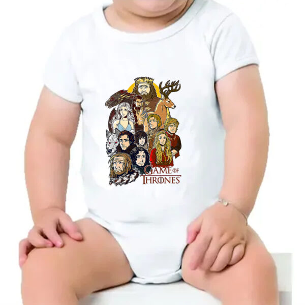 Body infantil Game of thrones - Cartoon print - Imagem 4