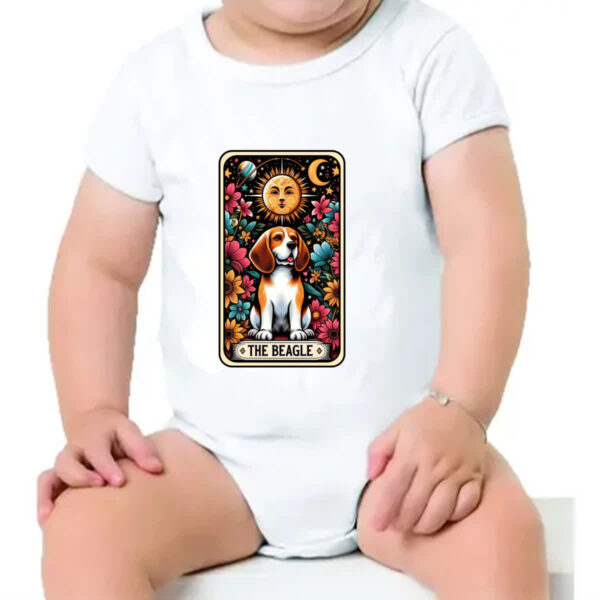 Body infantil Taro cachorro Beagle - Imagem 4