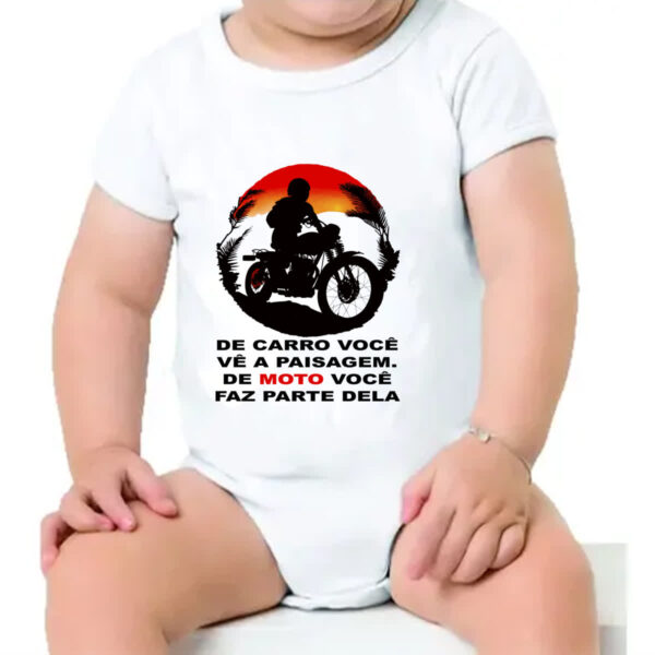 Body infantil Moto parte da paisagem - Imagem 4