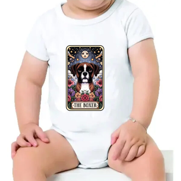 Body infantil Taro cachorro Boxer - Imagem 4