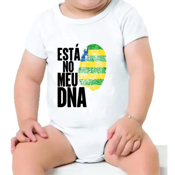 Body infantil Esta no meu DNA Goias - Imagem 4