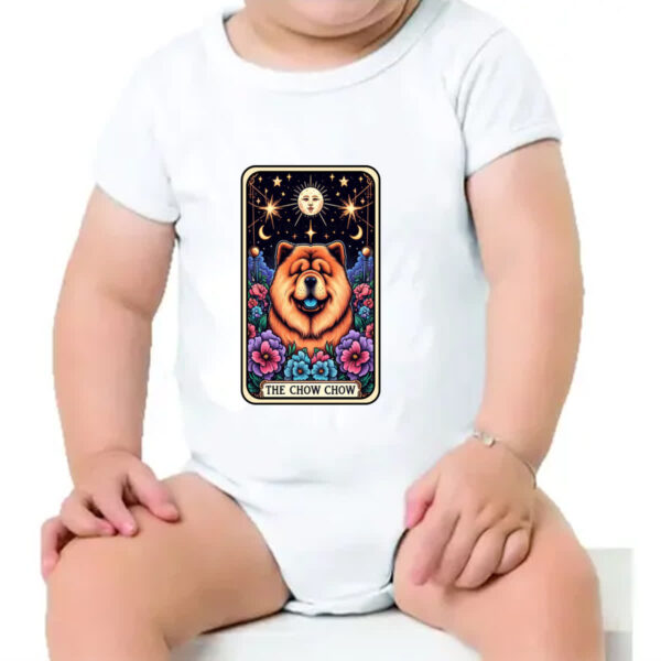 Body infantil Taro cachorro Chow Chow - Imagem 4