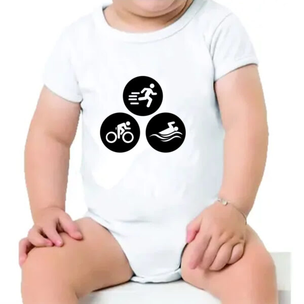 Body infantil Triathlon Olimpico - Imagem 4