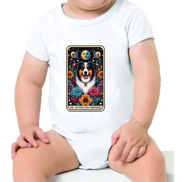 Body infantil Taro cachorro Pastor Australiano - Imagem 4