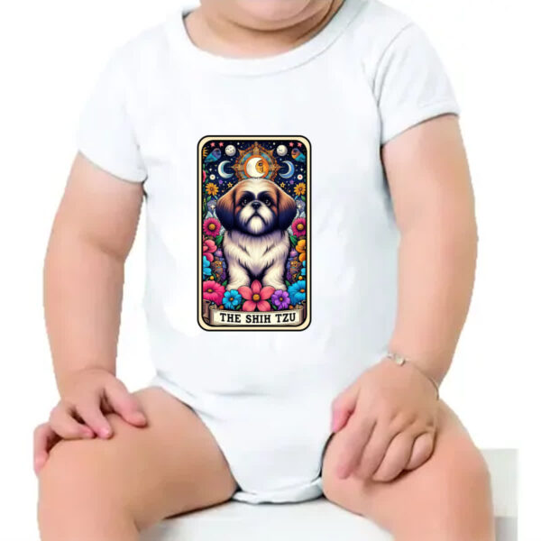 Body infantil Taro cachorro Shih Tzu - Imagem 4