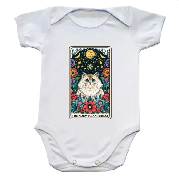 Body infantil Taro gato Noruegues da Floresta