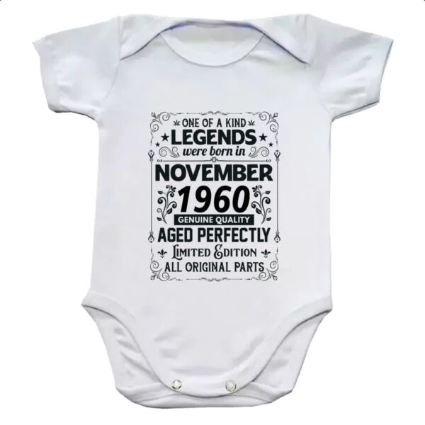 Body infantil Legends Were Born NOV-1960