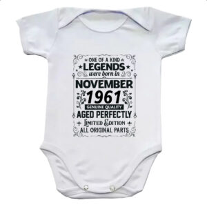 Body infantil Legends Were Born NOV-1961