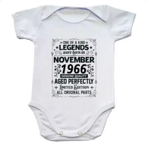 Body infantil Legends Were Born NOV-1966