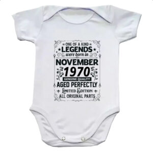 Body infantil Legends Were Born NOV-1970