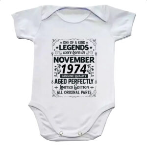 Body infantil Legends Were Born NOV-1974