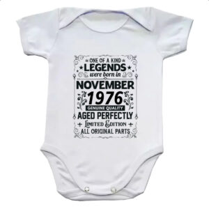 Body infantil Legends Were Born NOV-1976
