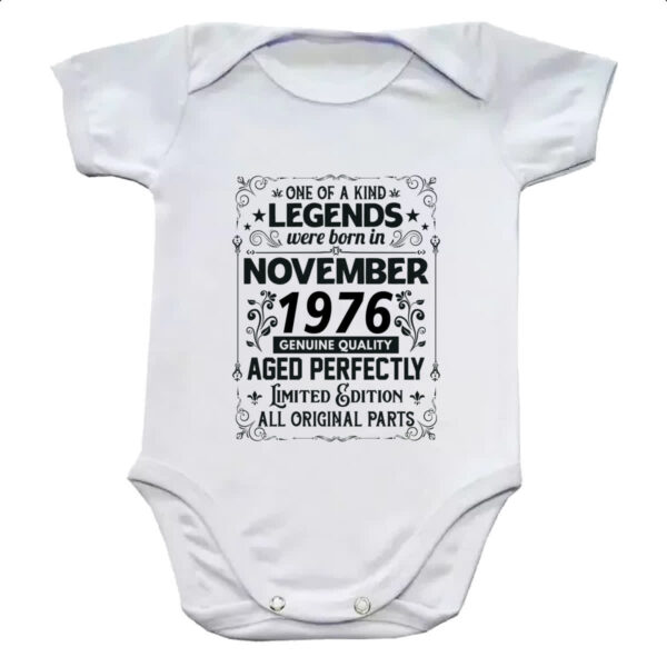 Body infantil Legends Were Born NOV-1976