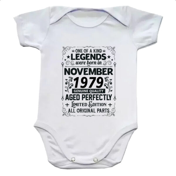 Body infantil Legends Were Born NOV-1979