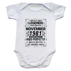 Body infantil Legends Were Born NOV-1981