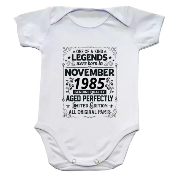 Body infantil Legends Were Born NOV-1985